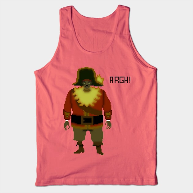 Captain Lechuck Tank Top by ShatteredPixels